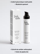 Lovely Stella Crème de Jour Hydratante 50ml - acide hyaluronique multi-poids, bisabolol apaisant, extrait de sorbier antioxydant, huile de jojoba bio