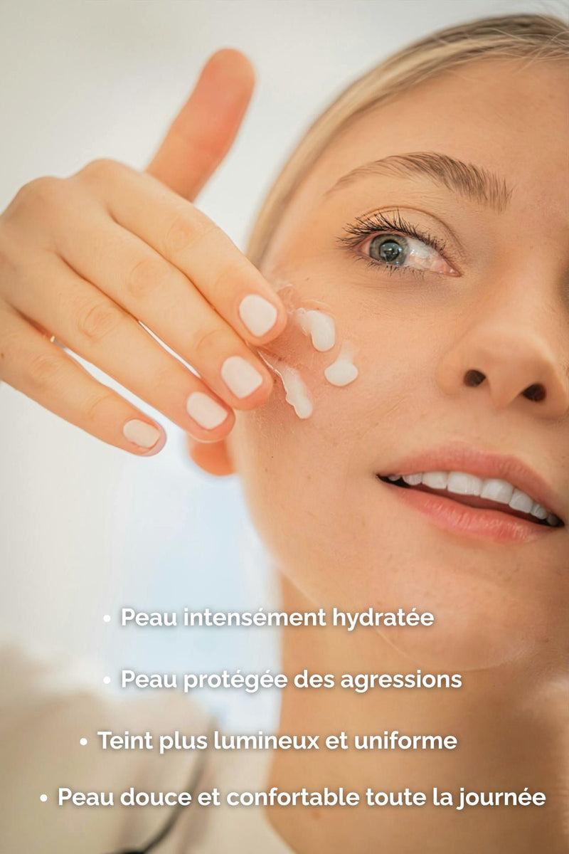 Application Crème de Jour Hydratante Lovely Stella - peau intensément hydratée, protégée des agressions, teint lumineux et uniforme