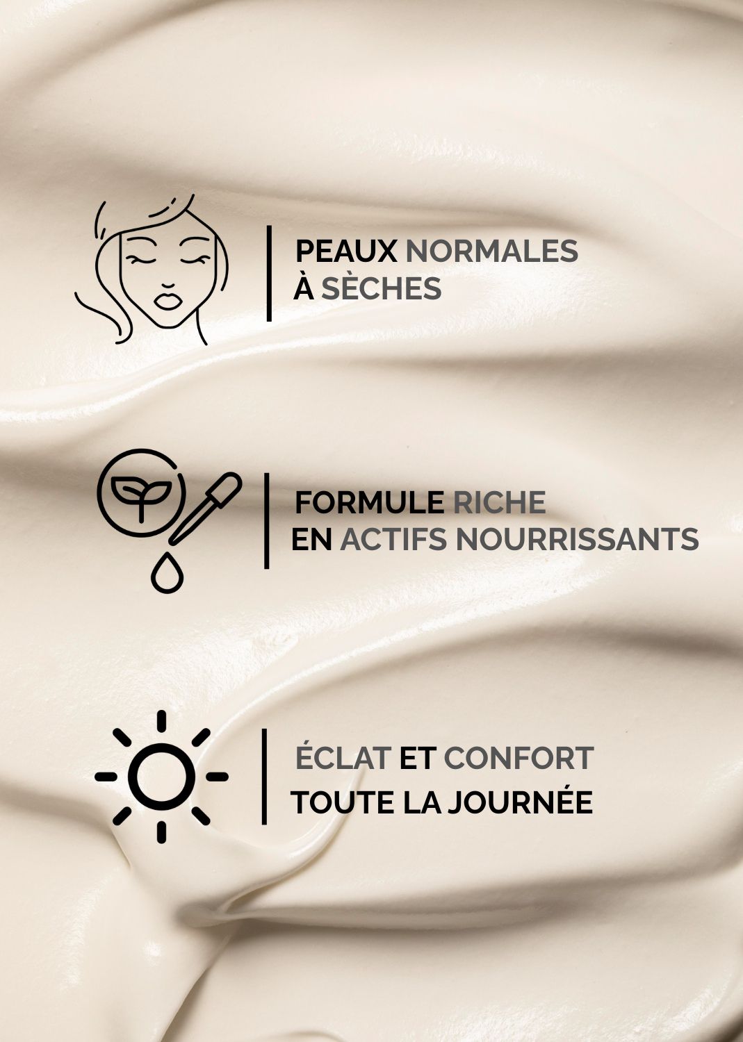 ovely Stella Crème de Jour Hydratante - peaux normales à sèches, formule riche en actifs nourrissants, éclat et confort toute la journée