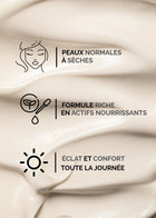 ovely Stella Crème de Jour Hydratante - peaux normales à sèches, formule riche en actifs nourrissants, éclat et confort toute la journée