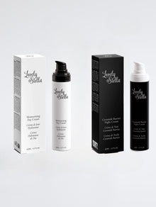 Lovely Stella Le Rituel 24h - Crème de Jour Hydratante et Crème de Nuit Ceramide Barrier, coffret routine complète jour et nuit, 2 × 50ml